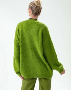 Gilet en Laine mélangée Victoria bambou