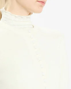 Gilet Gabrielle blanc