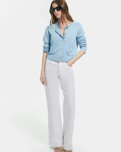 Gilet Gwendoline bleu ciel