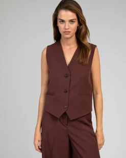 Gilet Kimolo chocolat