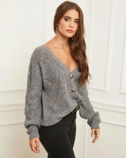 Gilet Laura anthracite