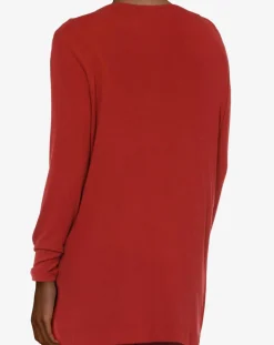 Gilet Lily rouge bordeaux