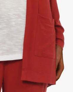 Gilet Lily rouge bordeaux