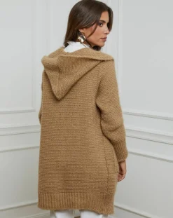 Gilet Lucie camel