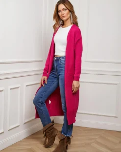 Gilet Nina fushia