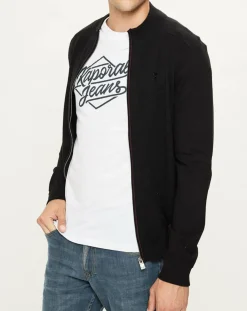 Gilet zippé Dinar noir