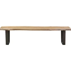 Grand banc bois acacia forest brut - 190x36x46 cm