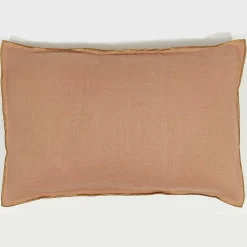 Housse de coussin 100% Lin lavé liv - 40x60 cm