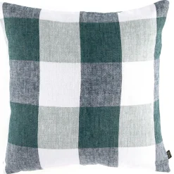Housse de coussin 100% Lin Palma céladon - 45x45 cm
