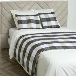 Housse de coussin 100% Lin Palma lin - 45x45 cm