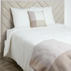 Housse de coussin 100% Lin Saporo pétale - 45x45 cm