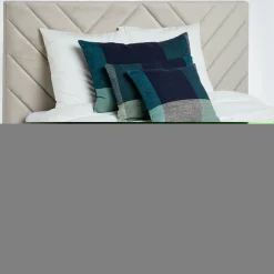 Housse de coussin 100% Lin Saporo encre - 40x60 cm