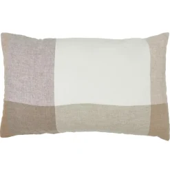Housse de coussin 100% Lin Saporo pétale - 50x80 cm