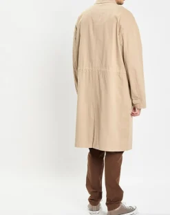 Imperméable en Coton Bio Non Doublé beige
