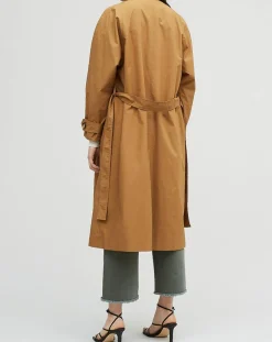 Imperméable en Toile de coton Guy camel