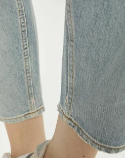 Jean 100% Coton Bio Ballon bleu clair