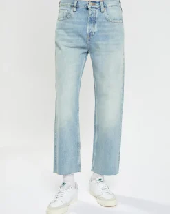 Jean 100% Coton Bio Regular Fit bleu clair