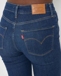 Jean 721 Hi Rise Skinny bleu