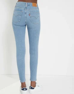Jean 721 Hi Rise Skinny bleu