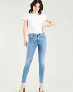 Jean 721 High Rise Skinny bleu moyen