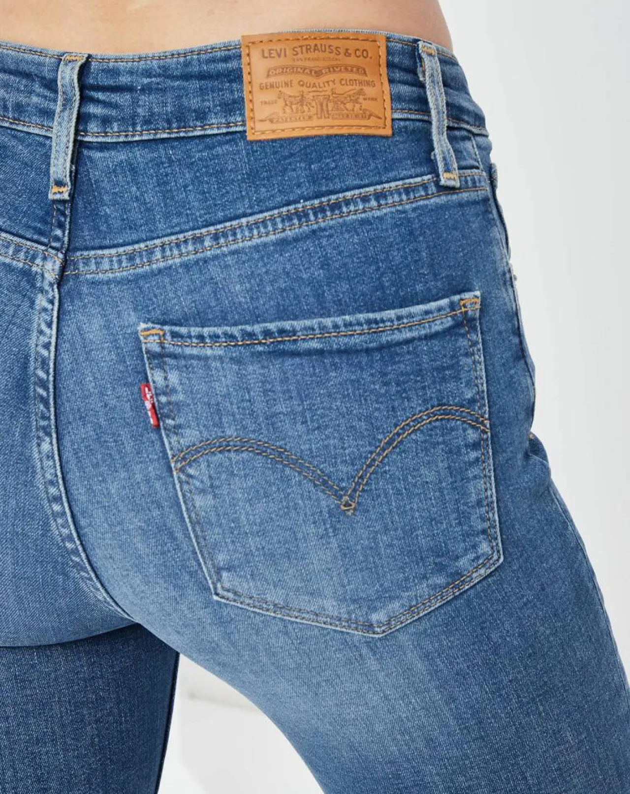 Jean 721 High Rise Skinny La Sun bleu