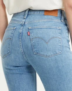 Jean 724 High Rise Slim taille haute bleu