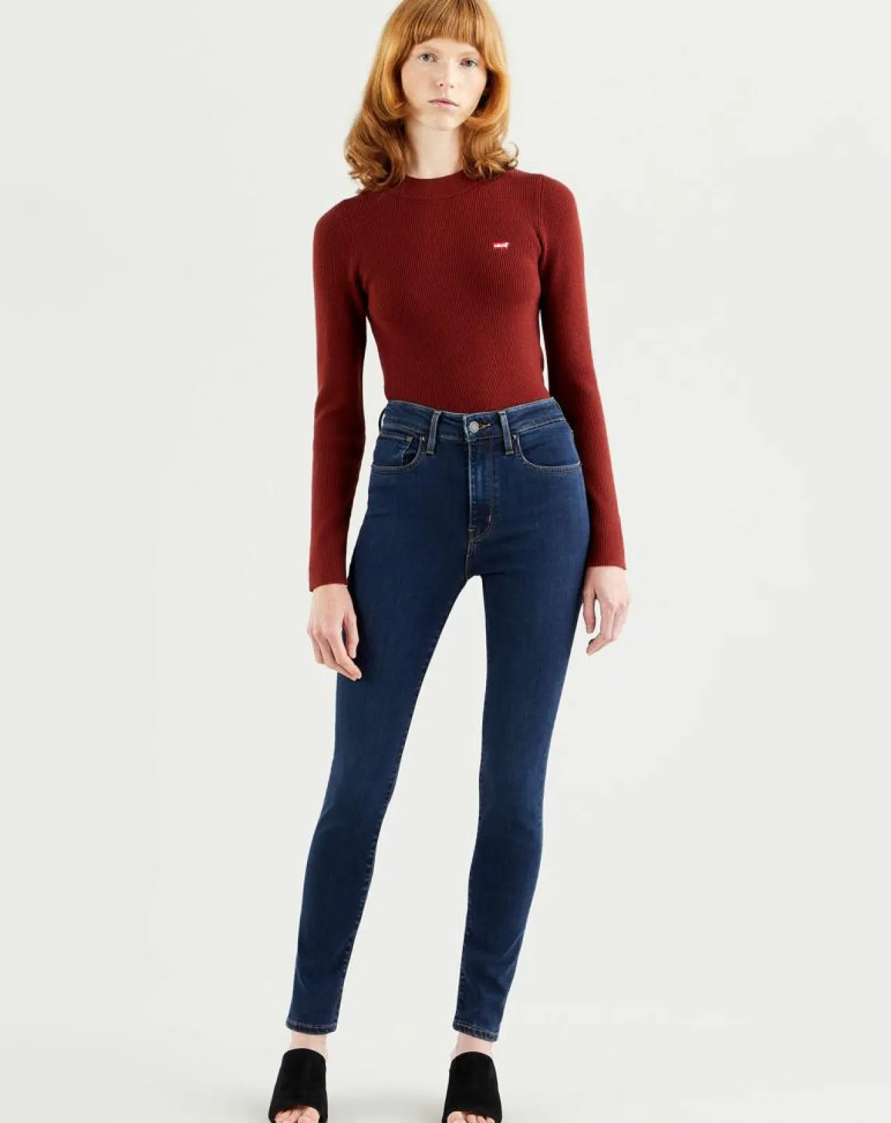 Jean 721 High-Rise Skinny sculpt Santiago bleu
