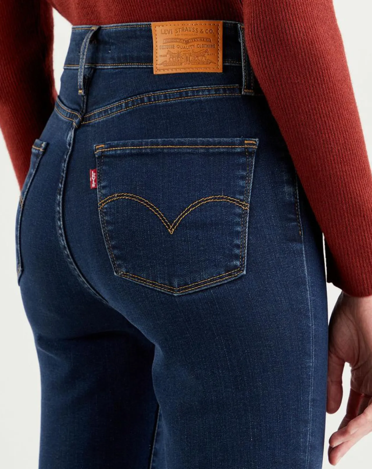 Jean 721 High-Rise Skinny sculpt Santiago bleu