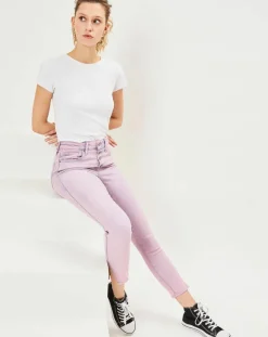 Jean 721 High-Rise Skinny sculpt Exposed rose/bleu