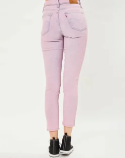 Jean 721 High-Rise Skinny sculpt Exposed rose/bleu