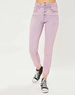 Jean 721 High-Rise Skinny sculpt Exposed rose/bleu