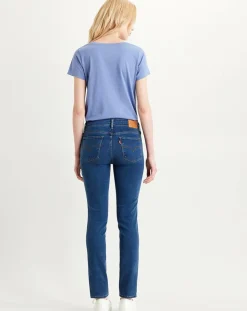 Jean 712 Slim Bogota Heat bleu