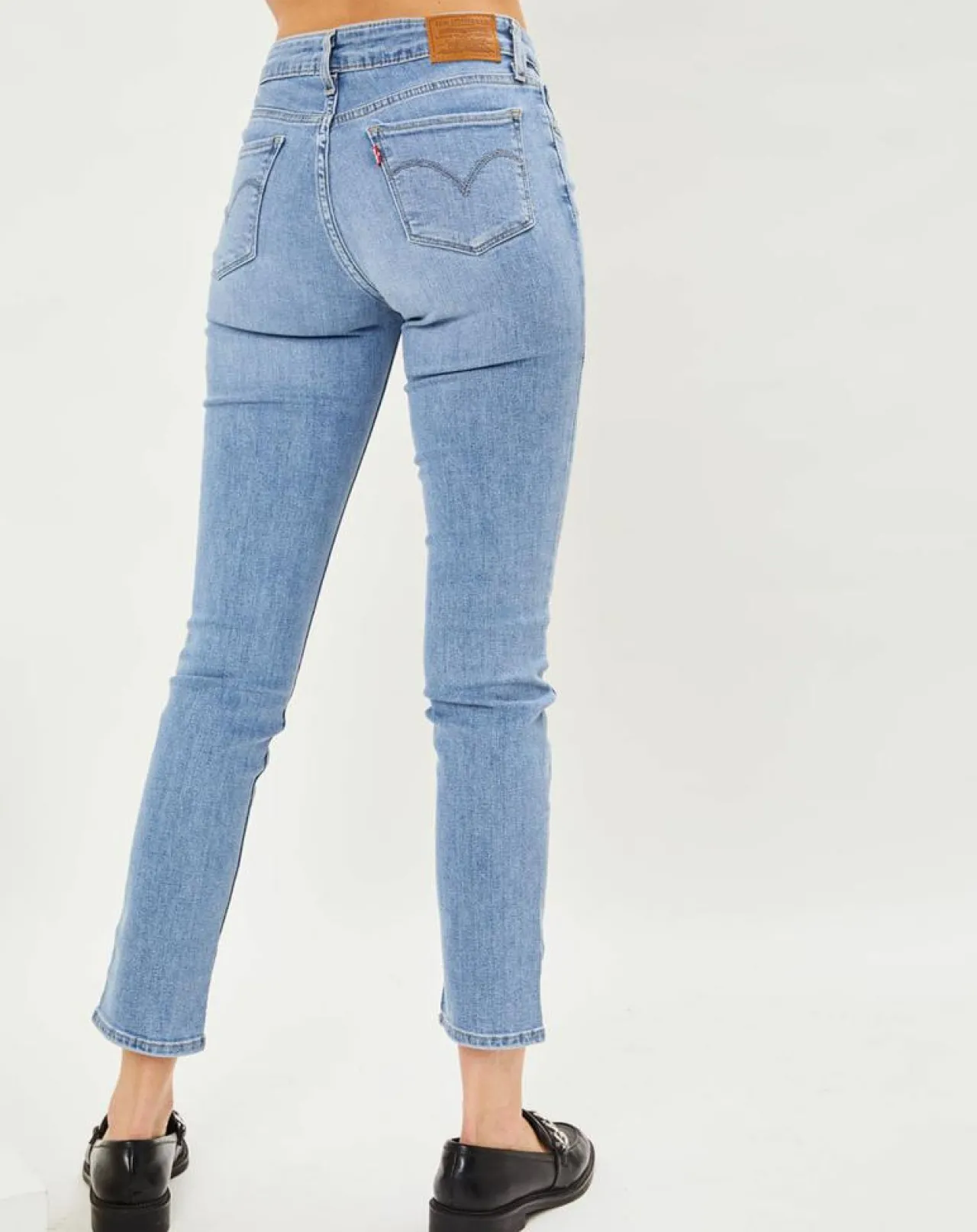 Jean 712 Slim San Francisco Fog bleu