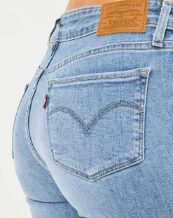 Jean 712 Slim San Francisco Fog bleu