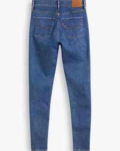 Jean 720 super Skinny taille haute bleu foncé