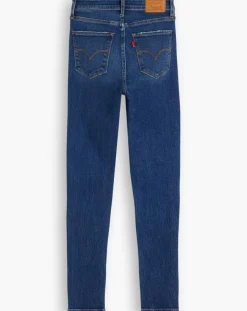 Jean 721 taille haute Skinny bleu foncé