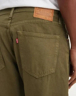 Jean 551™ Z en Coton & Chanvre Authentic Straight vert kaki