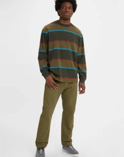 Jean 551™ Z en Coton & Chanvre Authentic Straight vert kaki