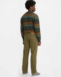 Jean 551™ Z en Coton & Chanvre Authentic Straight vert kaki