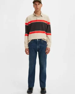 Jean 551™ Z en Coton & Chanvre Authentic Straight bleu foncé