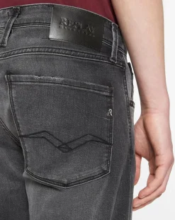 Jean ajusté Anbass Overdry gris foncé