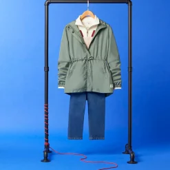 Jean ajusté en Coton bio Karl stretch bleu