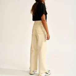 Jean bootcut Popies naturel