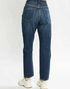 Jean Boyfriend 100% Coton Bio bleu moyen