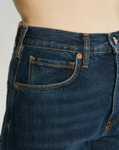 Jean Boyfriend 100% Coton Bio bleu moyen