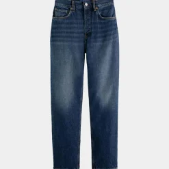 Jean Boyfriend 100% Coton Bio bleu moyen