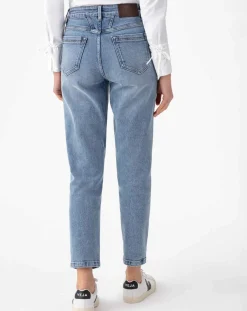 Jean Clarence jean bleached