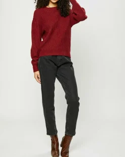 Jean court authentique en coton biologique Slim gris moyen