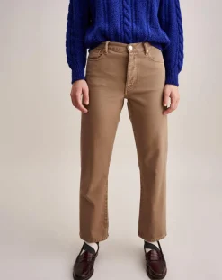 Jean droit 100% Coton Bio Popeye praline