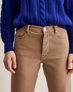 Jean droit 100% Coton Bio Popeye praline